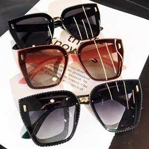 Sluneční brýle Lucca - Růžové / tea skla