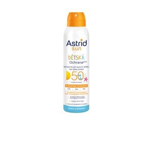 Astrid Dětský neviditelný suchý sprej na opalování SPF 50 Sun 150 ml