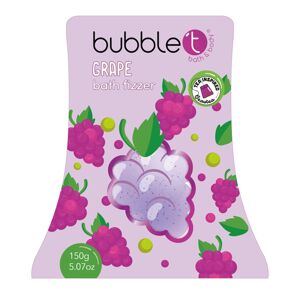 Bubble T Cosmetics Šumivá bomba do koupele Grape (Bath Fizzer) 150 g