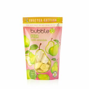Bubble T Cosmetics Šumivé kousky do koupele Pear (Bath Crumble) 250 g