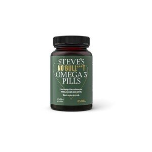 Steve´s Stevovy pilulky Omega 3 No Bull***t (Omega-3 Pills) 60 ks