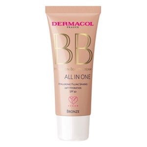 Dermacol BB hyaluronový krém All in One SPF 30 (Hyaluronic Cream) 30 ml Bronze