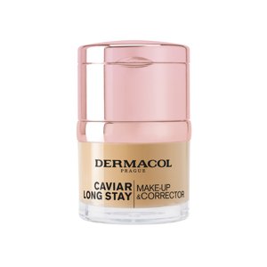 Dermacol Dlouhotrvající make-up s výtažky z kaviáru a zdokonalovací korektor (Caviar Long Stay Make-Up & Corrector) 30 ml 1.5 Sand
