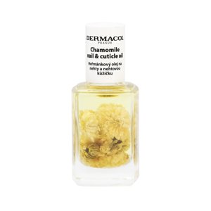 Dermacol Heřmánkový olej na nehty a nehtovou kůžičku (Chamomile Nail and Cuticle Oil) 12 ml