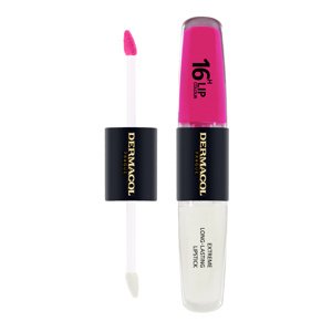 Dermacol Dlouhotrvající dvoufázová barva na rty a lesk 16H Lip Colour (Extreme Long-Lasting Lipstick) 4 + 4 ml 37