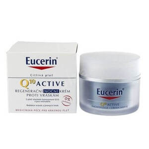 Eucerin Regenerační noční krém proti vráskám pro všechny typy citlivé pleti Q10 Active 50 ml