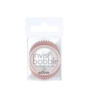 Invisibobble Tenká spirálová gumička do vlasů Slim Pink Monocle 3 ks