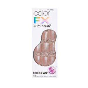 KISS Nalepovací nehty ImPRESS Color FX - Starstruck 30 ks