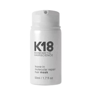 K18 Bezoplachová regenerační maska na vlasy Biomimetic Hairscience (Leave-In Molecular Repair Hair Mask) 150 ml