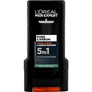 L´Oréal Paris Sprchový gel Men Expert Pure Carbon (Totan Clean Carbon Shower) 300 ml