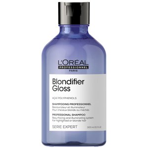 L´Oréal Professionnel Regenerační a rozjasňující šampon pro blond vlasy Série Expert Blondifier (Gloss Shampoo) 500 ml