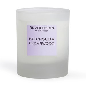 Revolution Vonná svíčka Patchouli & Cedarwood (Scented Candle) 170 g