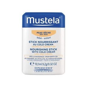 Mustela Vyživující a hydratační tyčinka na rty a tváře (Nourish Stick with Cold Cream) 9,2 g