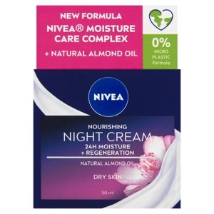 Nivea Výživný noční krém pro suchou pleť 24H Moisture (Nourishing Night Cream) 50 ml