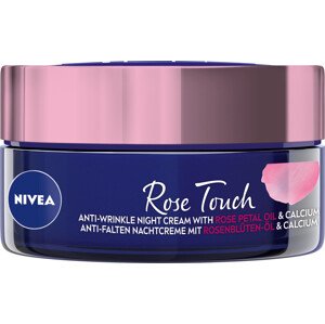 Nivea Noční krém proti vráskám s růžovým olejem Rose Touch (Anti-Wrinkle Night Cream) 50 ml