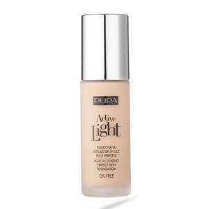 PUPA Milano Lehký tekutý make-up SPF 10 Active Light (Perfect Skin Foundation) 30 ml 050 Golden Beige
