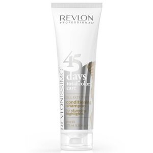 Revlon Professional Šampon a kondicionér pro šedivé, blonďaté a barvené vlasy Issimo (Shampoo&Conditioner Stunning Highlights) 275 ml