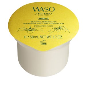 Shiseido Náhradní náplň do noční pleťové hydratační masky Waso Yuzu-C (Beauty Sleeping Mask Refill) 50 ml