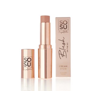 SOSU Cosmetics Tvářenka v tyčince Glow On the Go (Blush) 7 g Rose