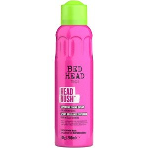 Tigi Sprej pro lesk vlasů Bed Head Headrush (Superfine Shine Spray) 200 ml