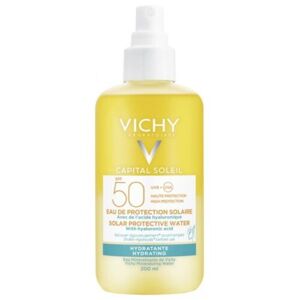 Vichy Hydratační sprej na opalování SPF 50 Capital Soleil (Solar Protective Water) 200 ml