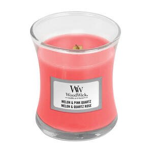 WoodWick Vonná svíčka váza Melon & Pink Quartz 85 g