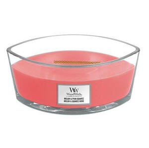 WoodWick Vonná svíčka loď Melon & Pink Quartz 453 g