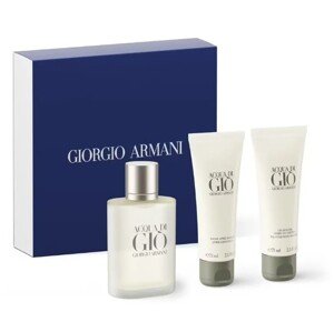 Giorgio Armani Acqua Di Gio Pour Homme - EDT 50 ml + sprchový gel 75 ml + balzám po holení 75 ml