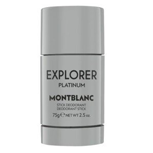 Montblanc Explorer Platinum - tuhý deodorant 75 g