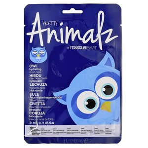 Masquebar Plátýnková Maska Animalz Owl Sheet Mask 23g