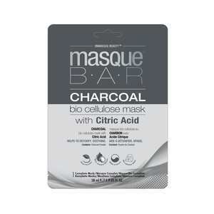 Masquebar Inovativní Biocelulózová Maska Charcoal Bio Cellulose Sheet Mask 58ml