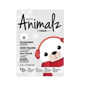 Masquebar Plátýnková Maska Animalz Polarbear 23g