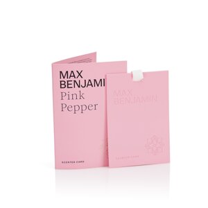 Max Benjamin Pink Pepper Scented Card 1 Ks