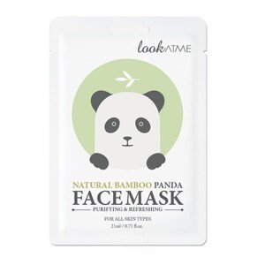 Look At Me Pleťová Maska Natural Bamboo Panda Face Mask 21ml