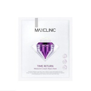 Maxclinic Pleťová Maska A Melotoninem Time Return Melatonin Cream Mask Sheet 28g