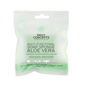 Daily Concepts Mýdlová Houba Multi Functional Soap Sponge Aloe